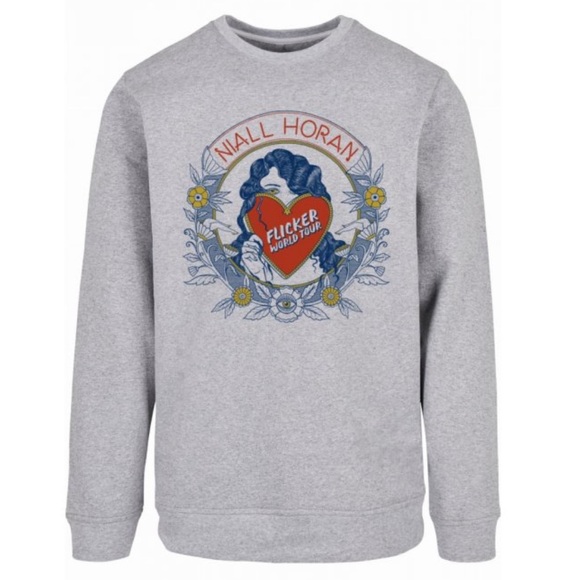 Gildan Other - Niall Horan - Flicker World Tour Crewneck heather grey size M